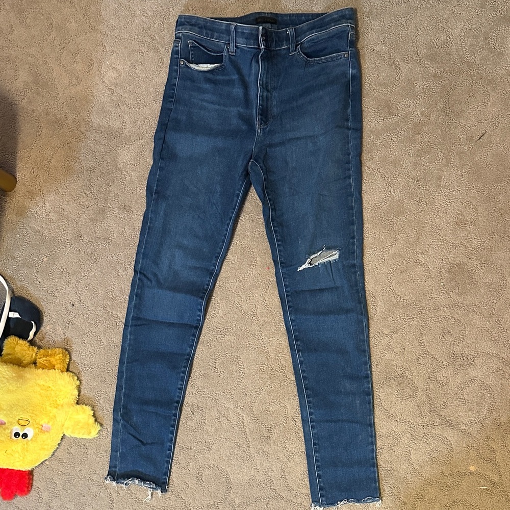Uniqlo Women's Skinny Jeggings Leggings Jeans - Dark Blue